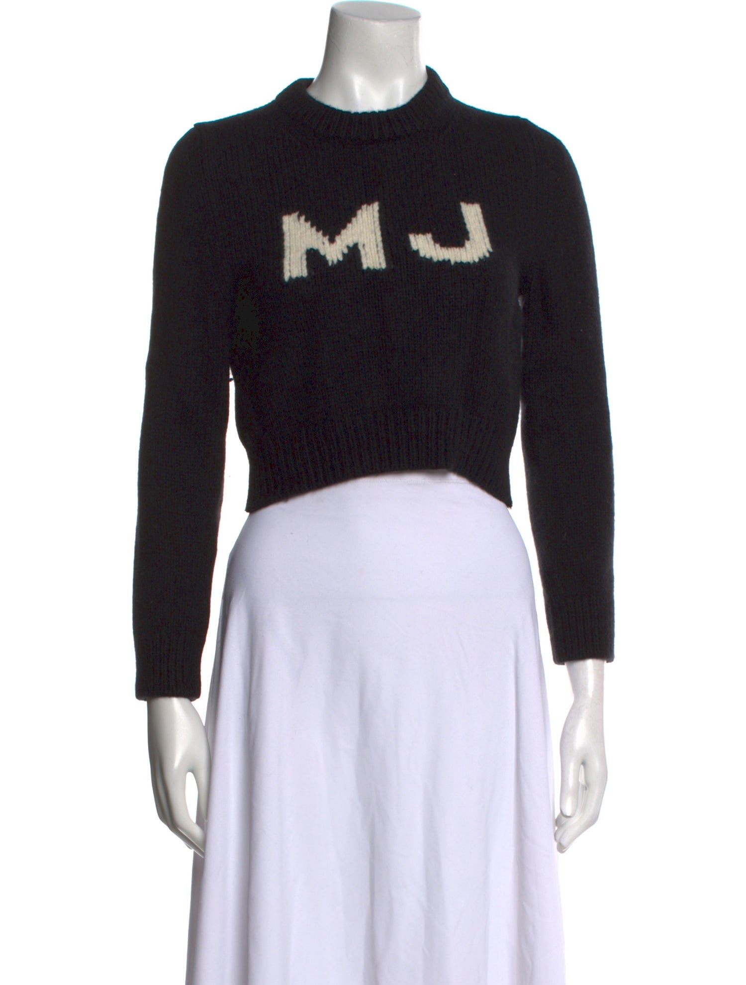 Marc Jacobs Wool Graphic Print Sweater