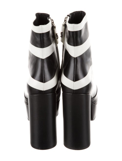 Marc Jacobs Leather Striped Boots
