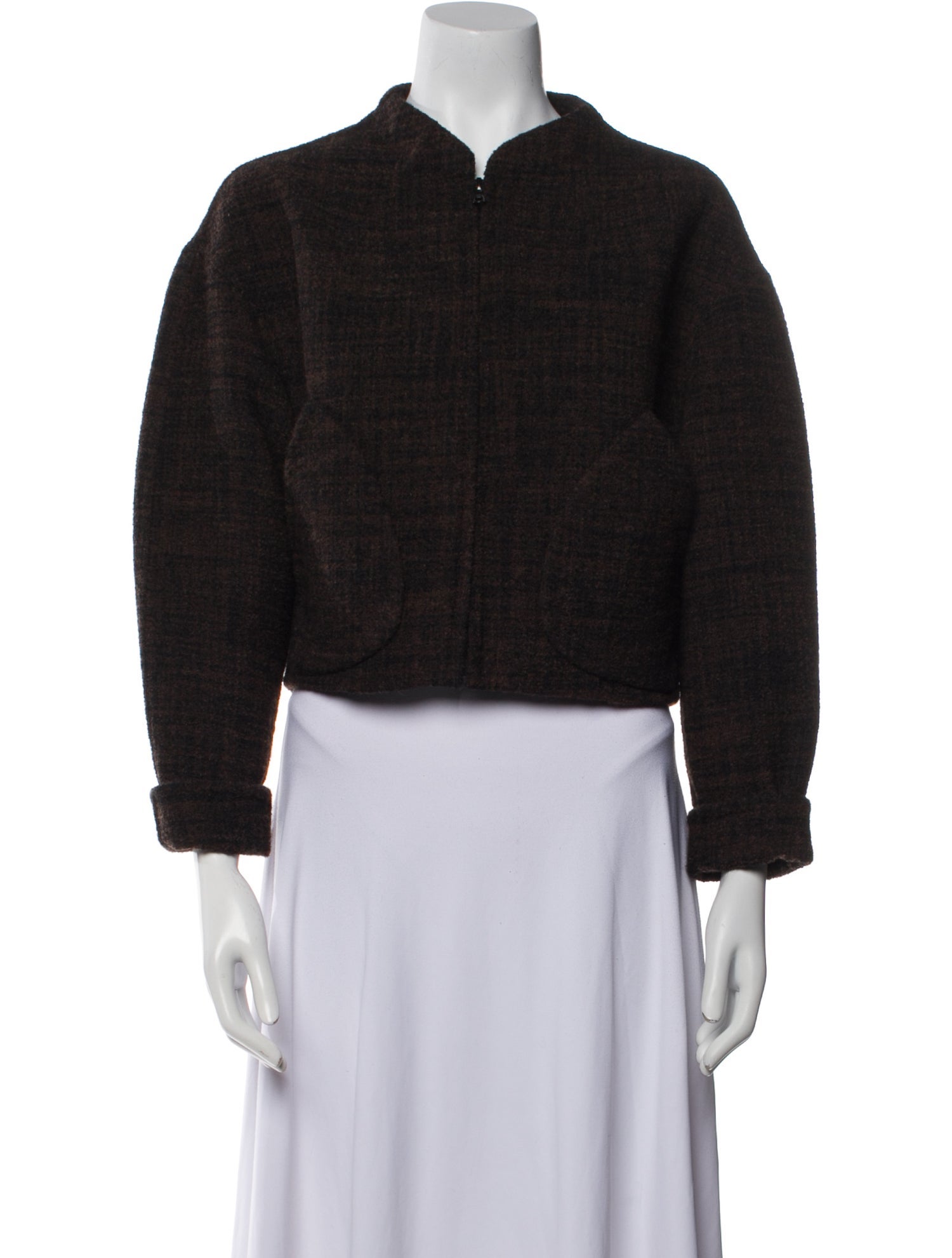 Marc Jacobs Alpaca Tweed Pattern Jacket