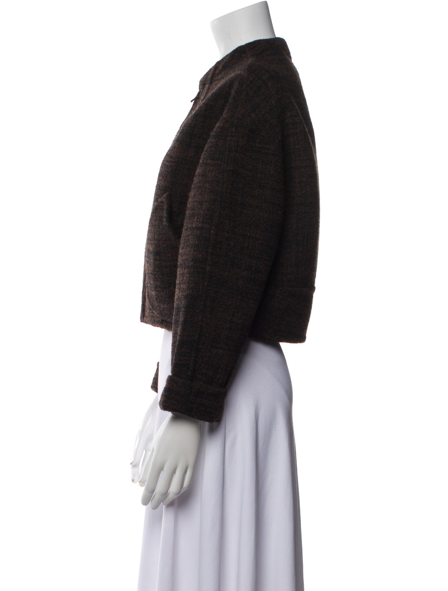 Marc Jacobs Alpaca Tweed Pattern Jacket