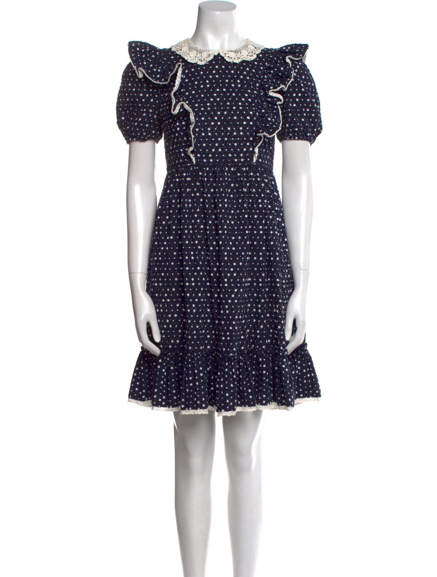 Marc Jacobs Polka Dot Print Mini Dress