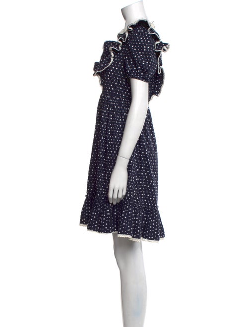 Marc Jacobs Polka Dot Print Mini Dress
