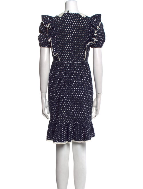 Marc Jacobs Polka Dot Print Mini Dress