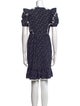 Marc Jacobs Polka Dot Print Mini Dress