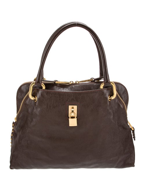 Marc Jacobs Leather Top Handle Bag