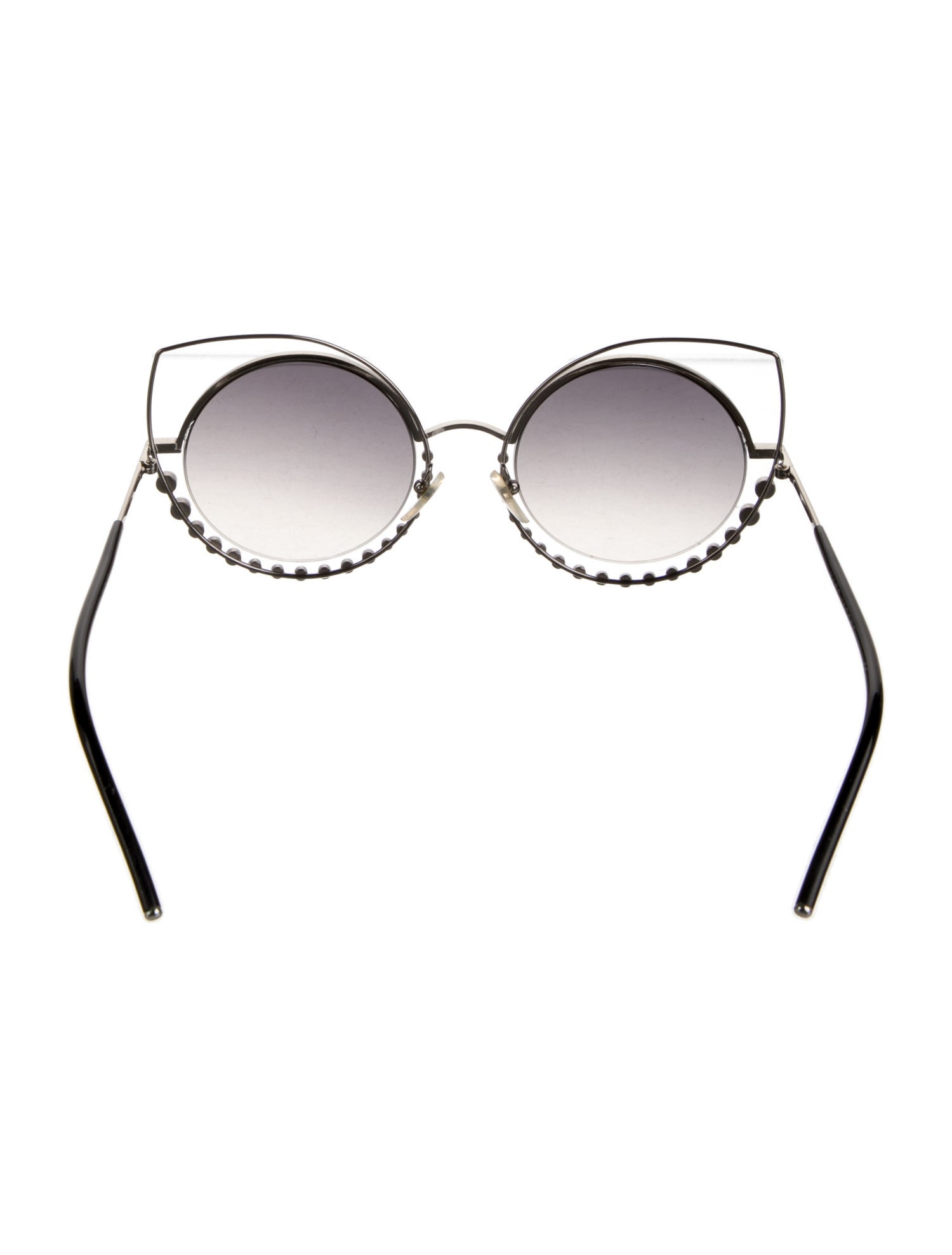 Marc Jacobs Round Gradient Sunglasses