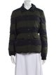 Marc Jacobs Nylon Striped Down Jacket