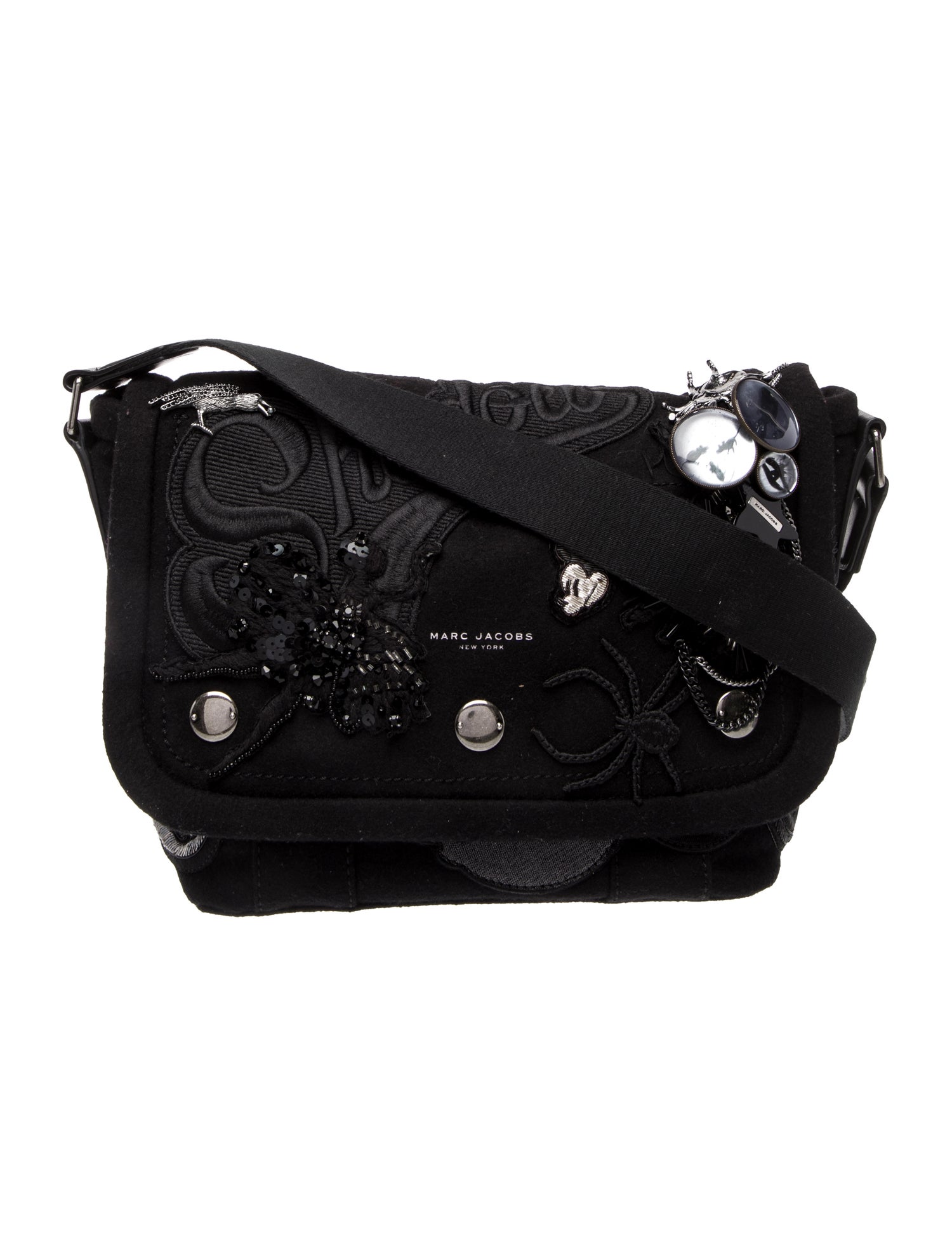 Marc Jacobs Wool Messenger Bag