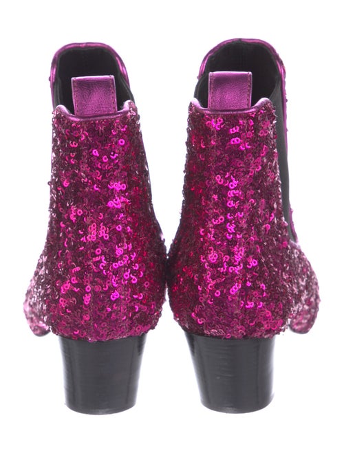 Marc Jacobs Sequins Chelsea Boots