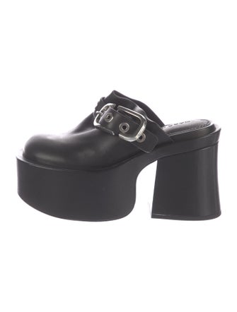 Marc Jacobs Leather Mules
