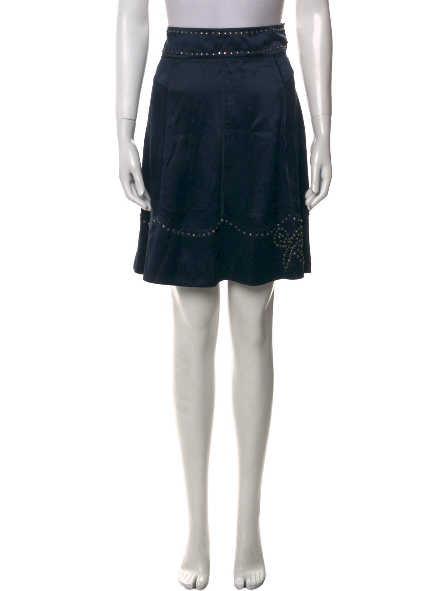 Marc Jacobs Silk Knee-Length Skirt