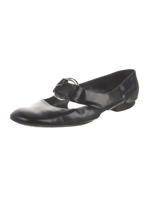 Marc Jacobs Leather Mary Jane Flats