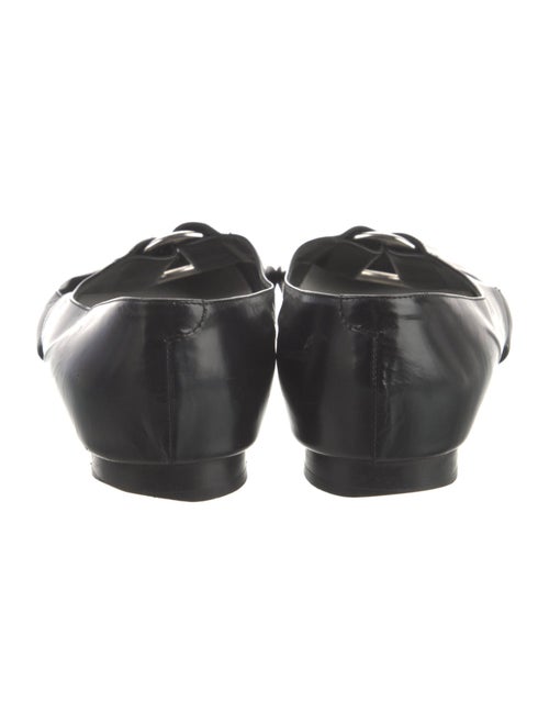 Marc Jacobs Leather Mary Jane Flats