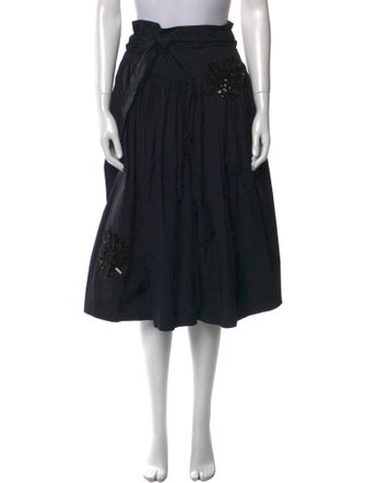 Marc Jacobs Sequin Embellishments Knee-Length Skirt