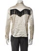 Marc Jacobs Silk Long Sleeve Button-Up Top