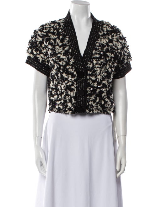 Marc Jacobs Wool Patterned Bolero