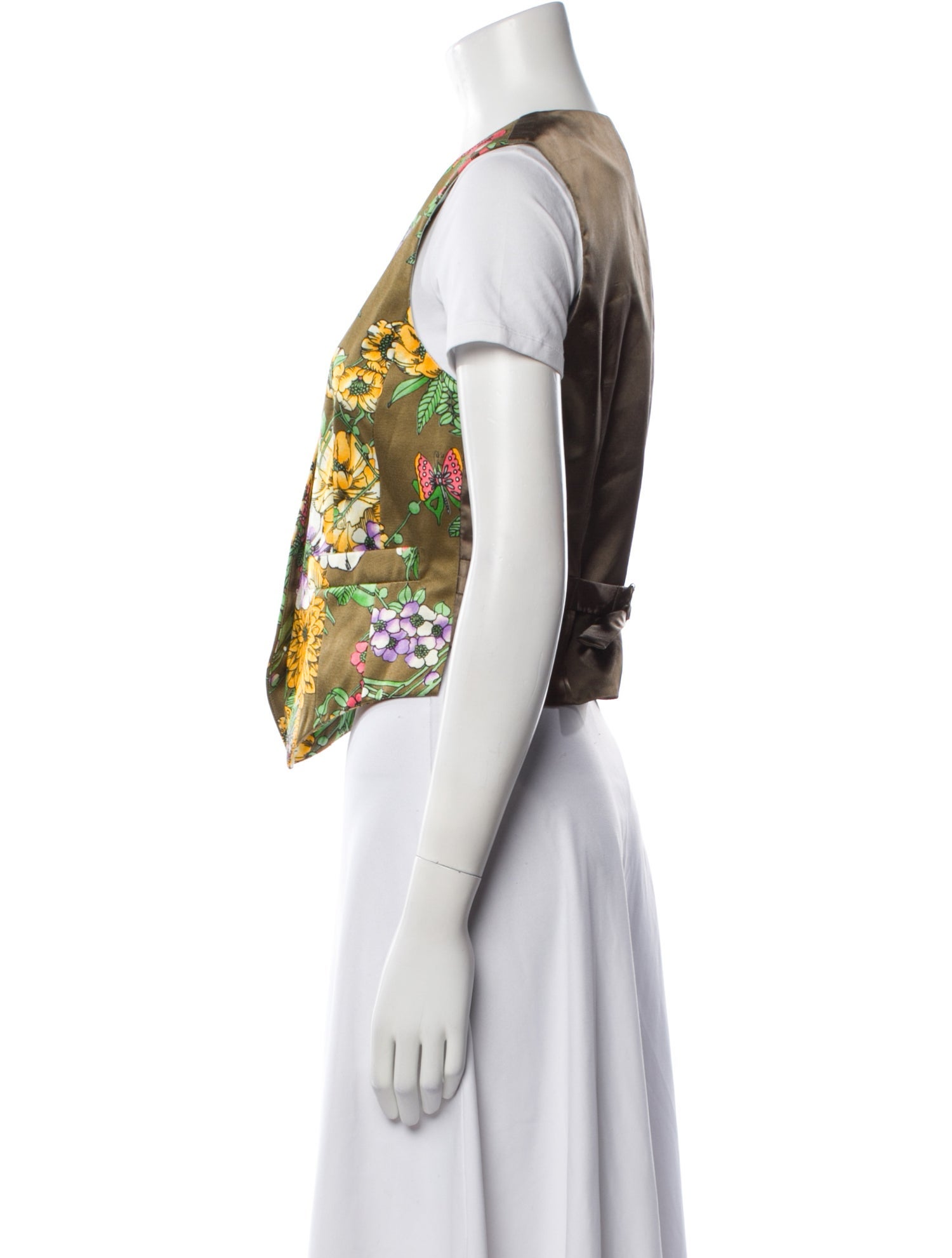 Marc Jacobs Floral Print Vest