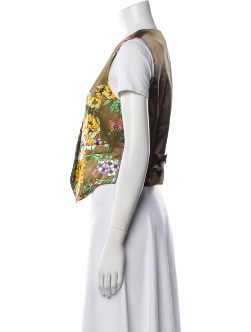Marc Jacobs Floral Print Vest