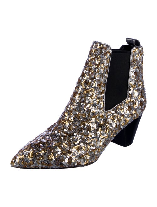 Marc Jacobs Sequins Chelsea Boots