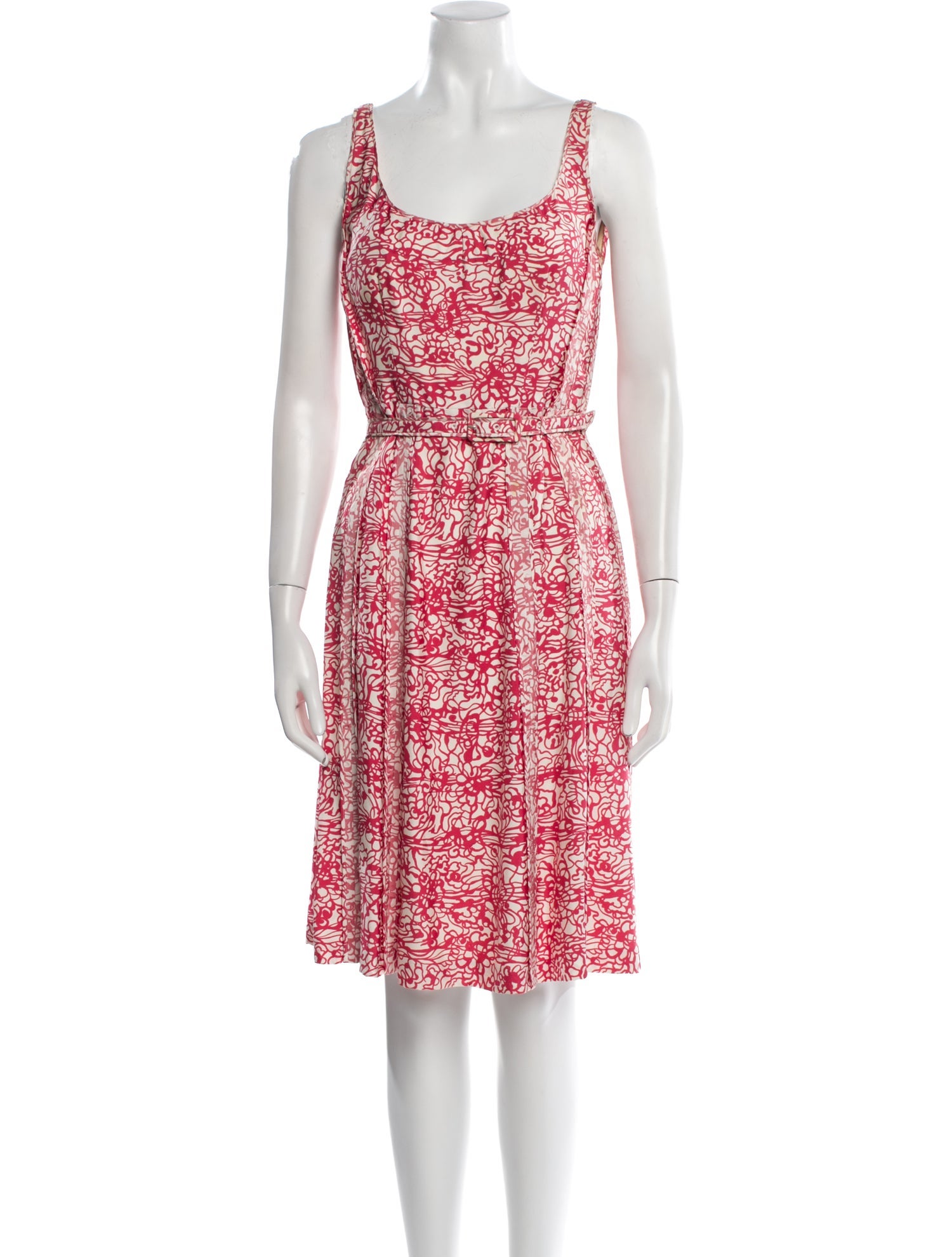 Marc Jacobs Printed Knee-Length Dress