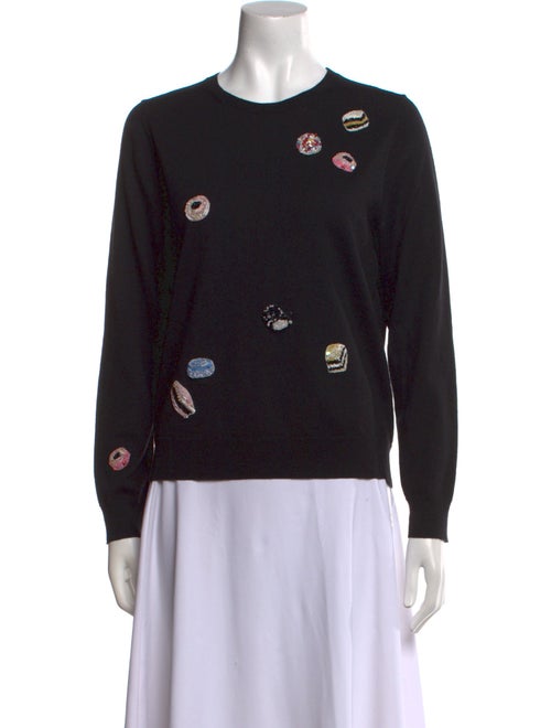 Marc Jacobs Wool Graphic Print Sweater