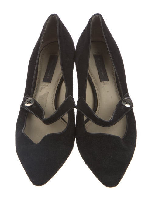Marc Jacobs Suede Mary Jane Flats