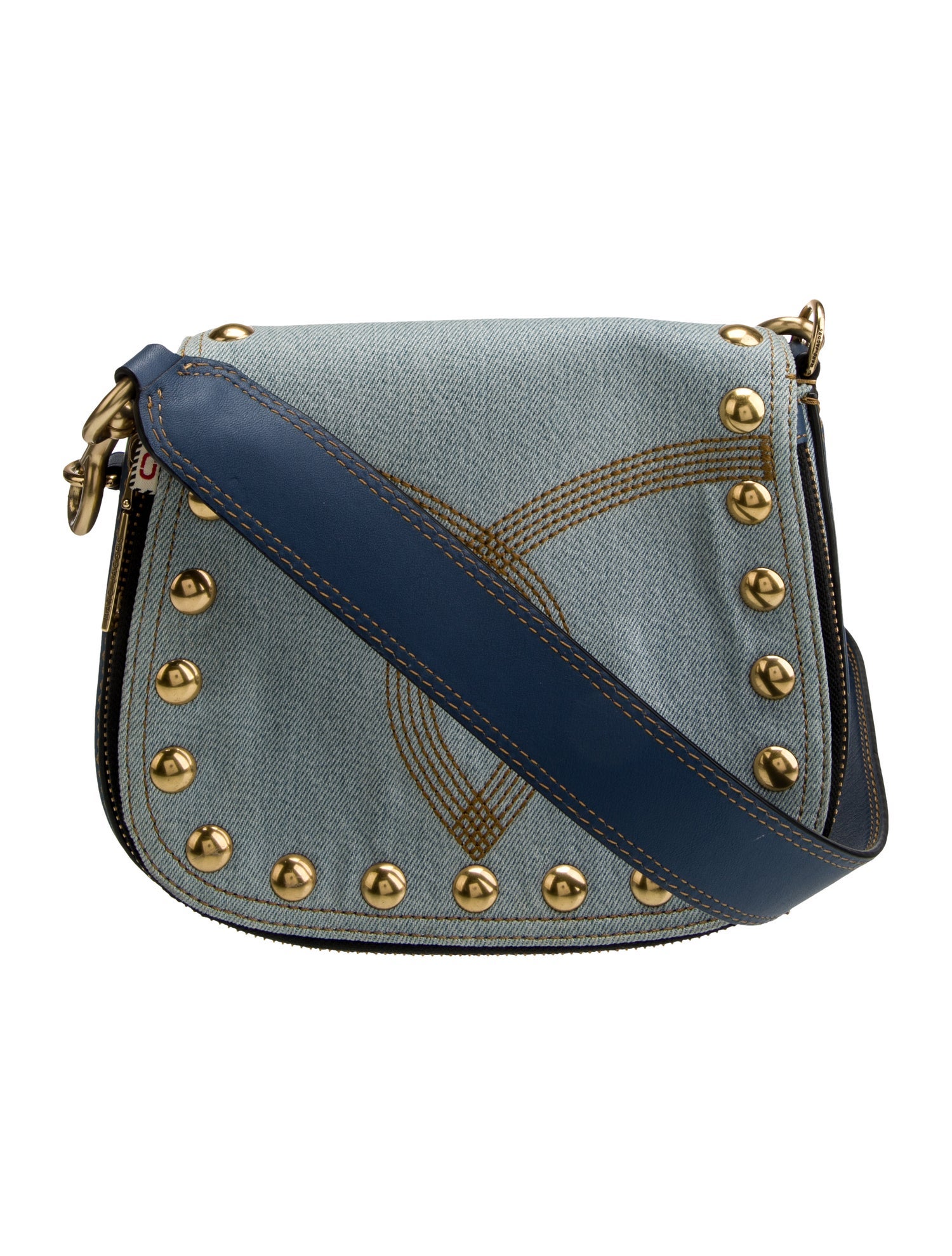 Marc Jacobs Denim Messenger Bag