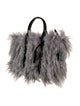 Marc Jacobs Faux Fur Top Handle Bag