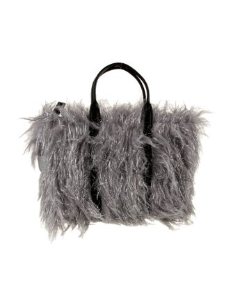 Marc Jacobs Faux Fur Top Handle Bag