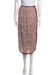 Marc Jacobs Printed Midi Length Skirt