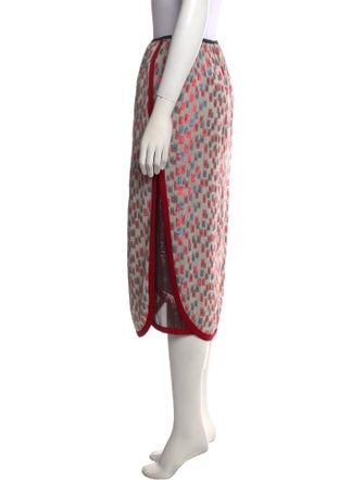 Marc Jacobs Printed Midi Length Skirt