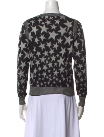 Marc Jacobs Virgin Wool Printed Sweater