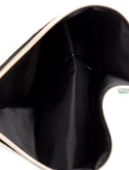 Marc Jacobs PVC floral cosmetic bag