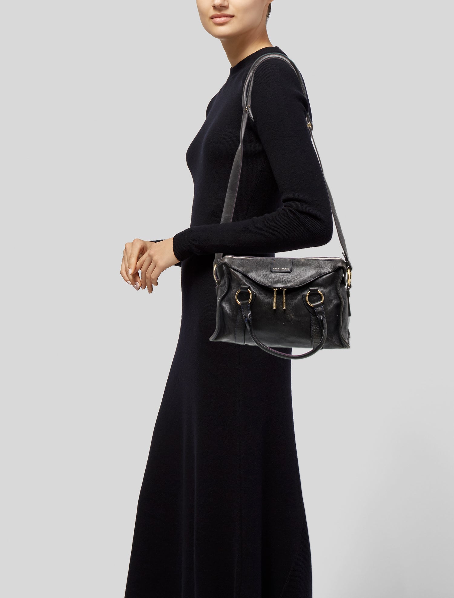 Marc Jacobs Leather Top Handle Bag