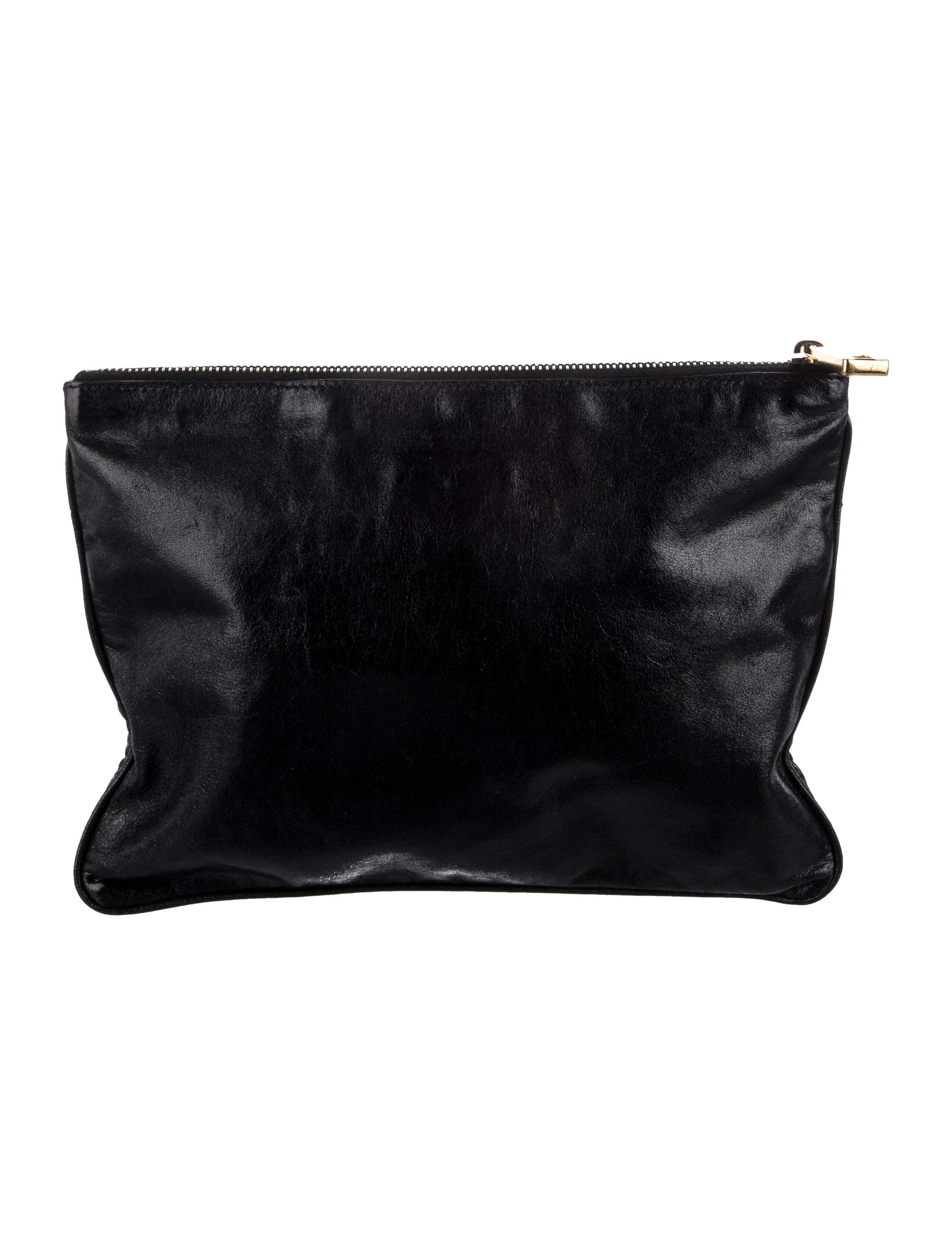 Marc Jacobs Leather Cosmetic Bag