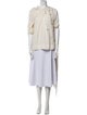 Marc Jacobs Silk Mock Neck Tunic