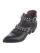 Marc Jacobs Leather Studded Accents Boots