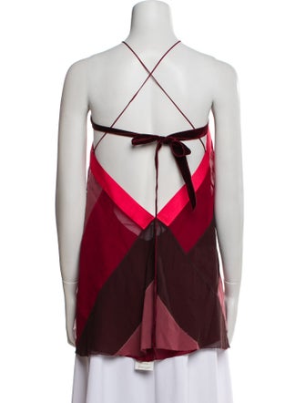 Marc Jacobs Silk Printed Top