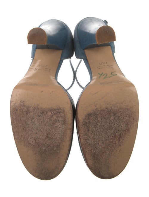 Marc Jacobs Suede Studded Accents D'Orsay Pumps