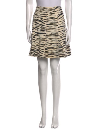 Marc Jacobs Animal Print Mini Skirt