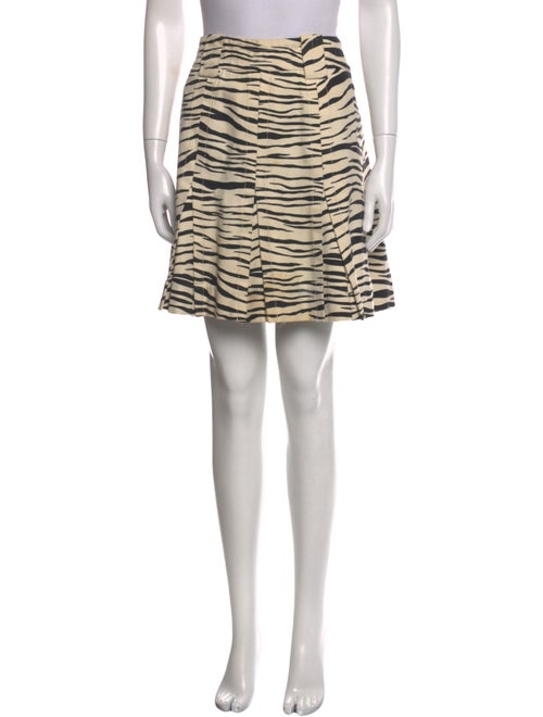 Marc Jacobs Animal Print Mini Skirt