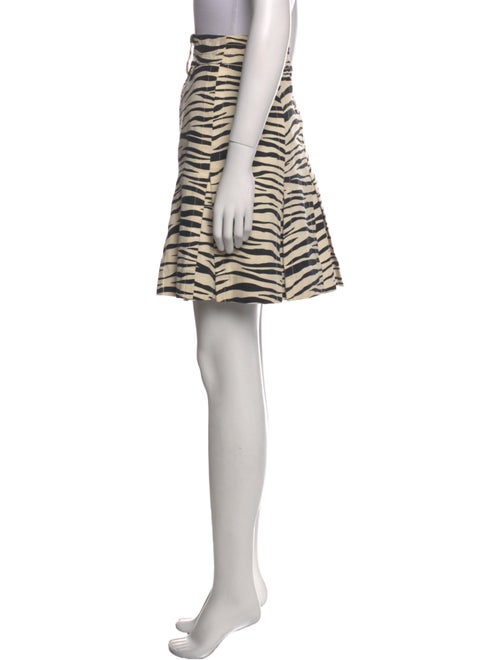 Marc Jacobs Animal Print Mini Skirt
