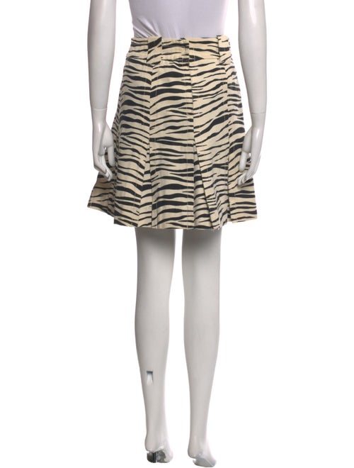 Marc Jacobs Animal Print Mini Skirt