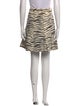 Marc Jacobs Animal Print Mini Skirt