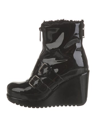 Marc Jacobs Patent Leather Rain Boots