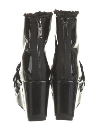 Marc Jacobs Patent Leather Rain Boots