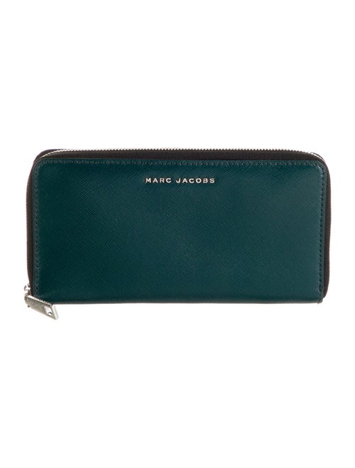 Marc Jacobs Leather Printed Continental Wallet