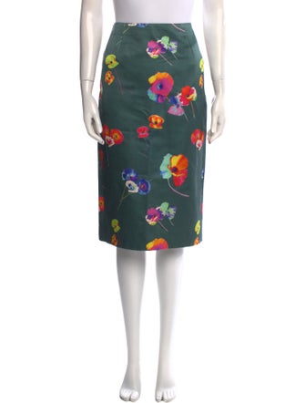 Marc Jacobs Silk Knee-Length Skirt