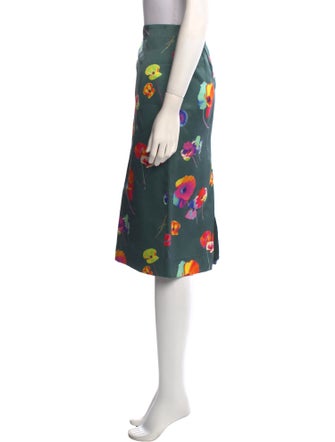 Marc Jacobs Silk Knee-Length Skirt