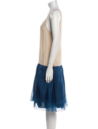 Marc Jacobs Silk Midi Length Dress